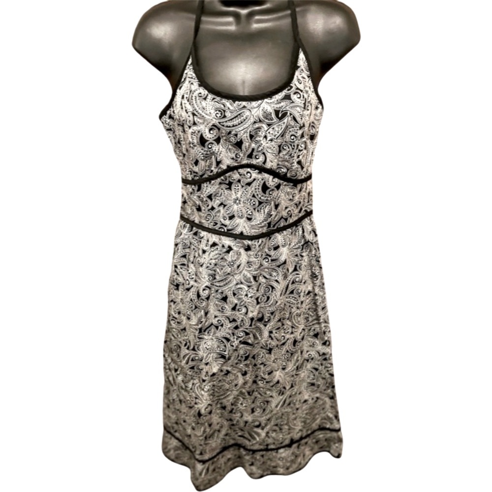 WHBM  Cotton Halter Back Sundress